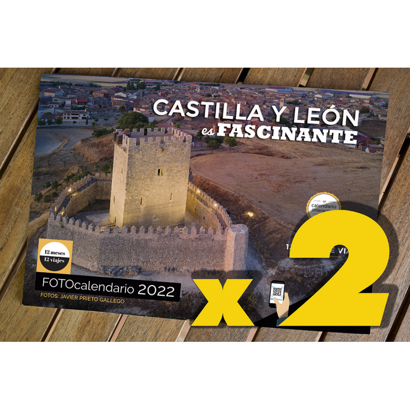 PACK DE 2 FOTOcalendarios "Castilla y León es fascinante" 2022