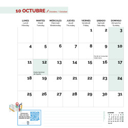 Calendario de pared Castilla y León es fascinante 2027